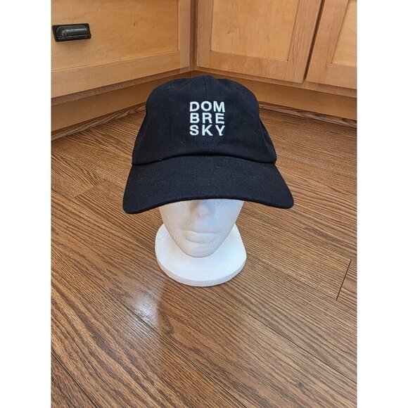 Dombresky Dad Hat Strapback Black EDM House Techno DJ EDC Rave OSFA SOLD OUT NWT - Picture 2 of 8